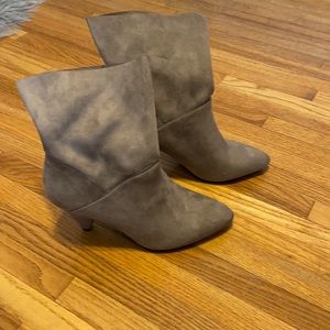Booties worn one time!